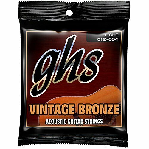 GHS Vintage Bronze Acoustic Strings Light 12-54