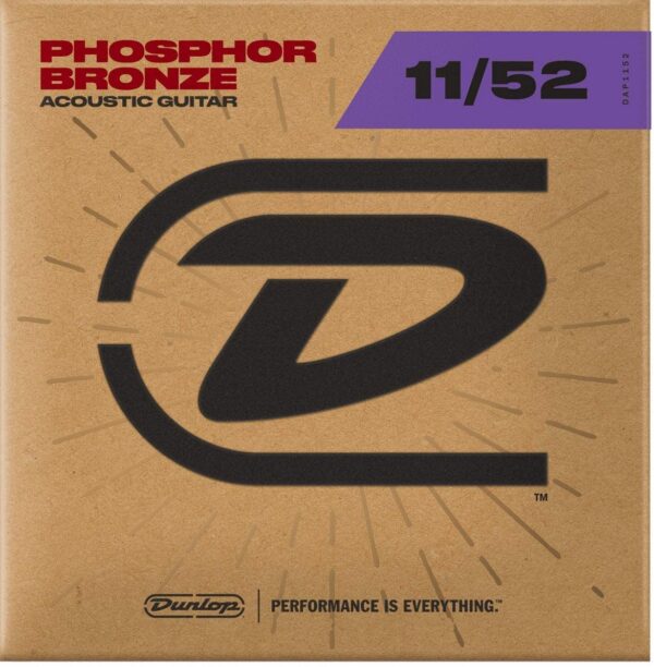 Dunlop AG-PHB Phosphor Bronze Acoustic Strings 11-52