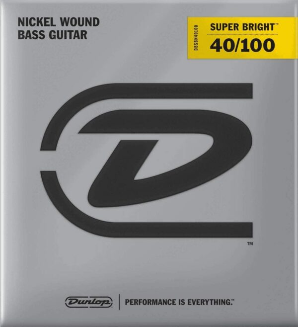 Dunlop Super Bright Nickel Bass Strings 40-100