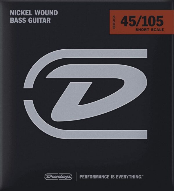 Dunlop Nickel Wound Short Scale Bass 45-105
