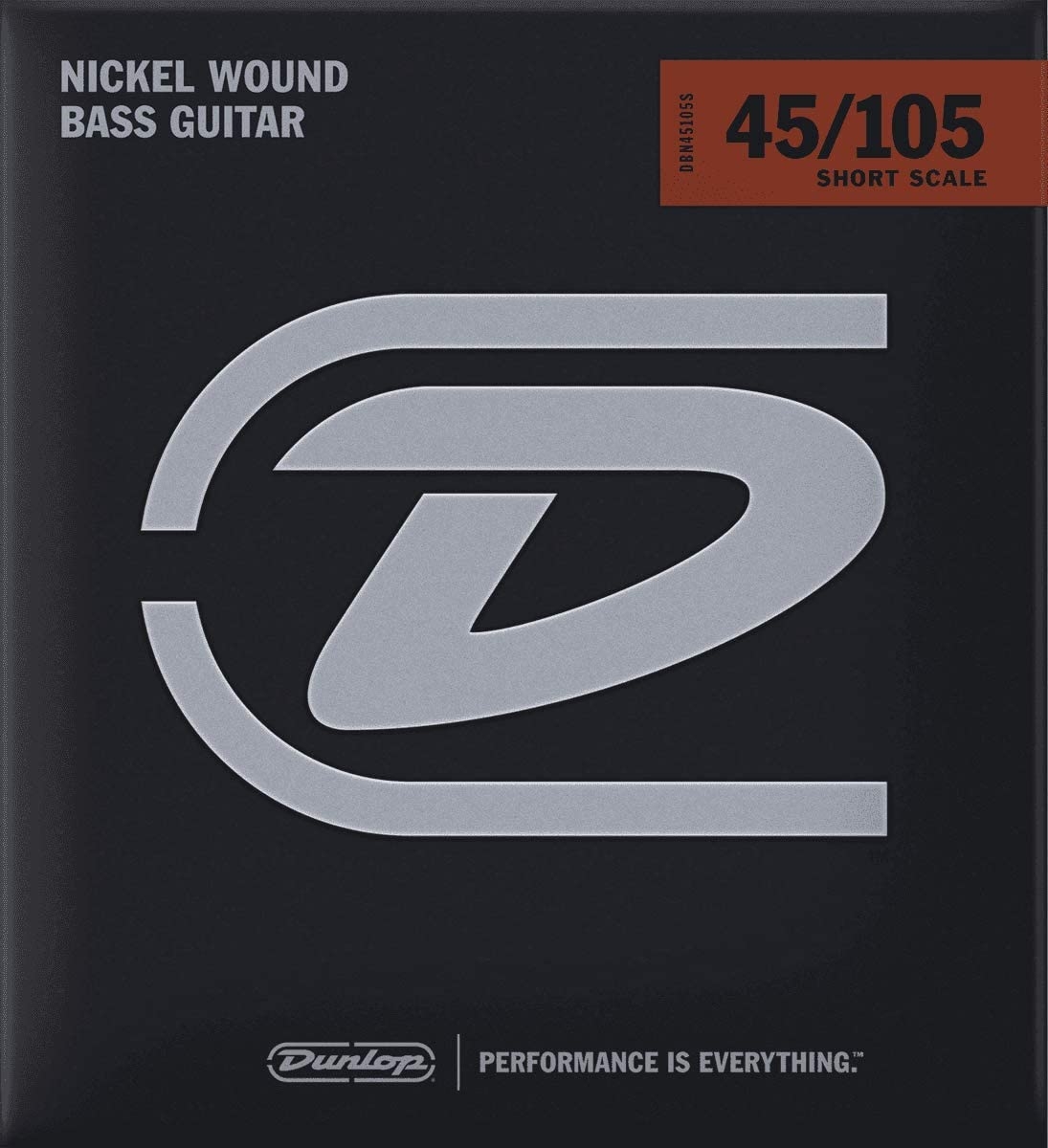 Dunlop Nickel Wound Short Scale Bass 45-105