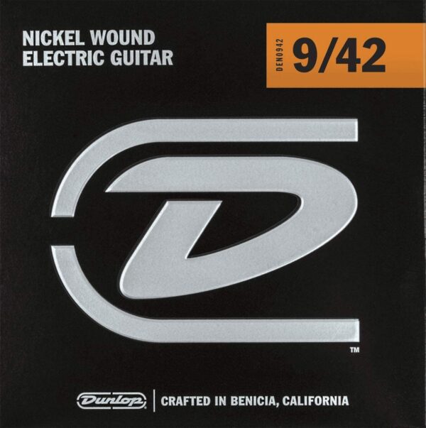 Jim Dunlop Nickel Wound Electric Strings 09-42