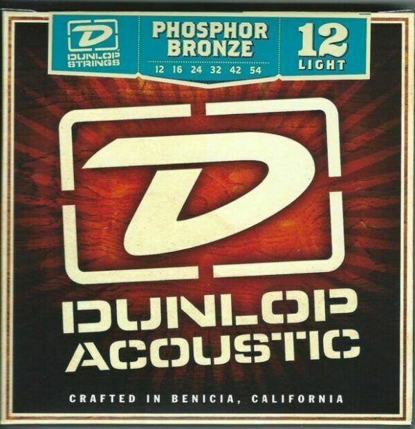 Jim Dunlop Phosphor Bronze Light Acoustic Strings