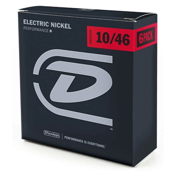 Jim Dunlop Nickel Wound Electric Strings 10-46 (6-Pack)