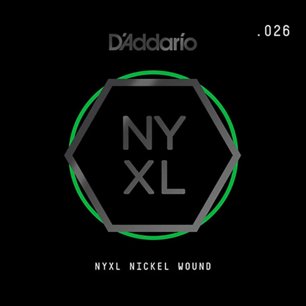 D'Addario NYXL Nickel Wound Single .026