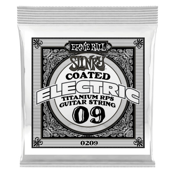 Ernie Ball .009 RPS Coated Titanium Single String