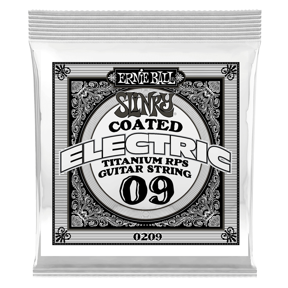 Ernie Ball .009 RPS Coated Titanium Single String