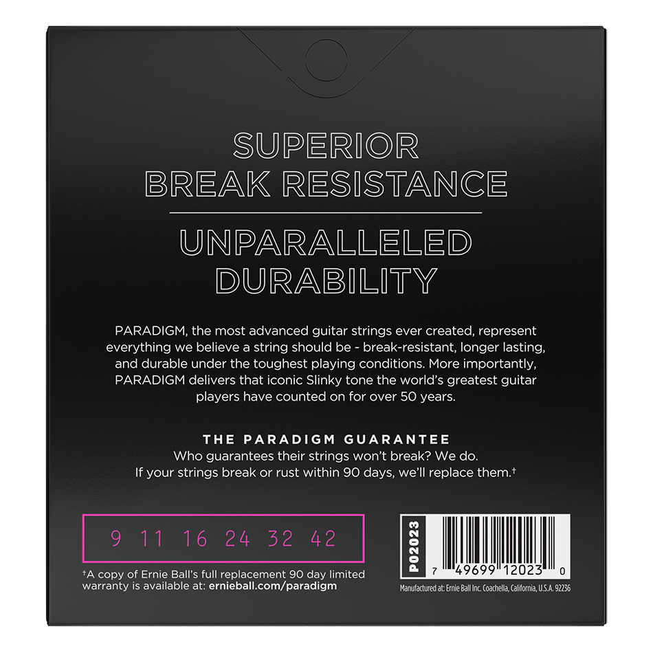 Ernie Ball Paradigm Super Slinky Electric Strings 9-42 - Image 3