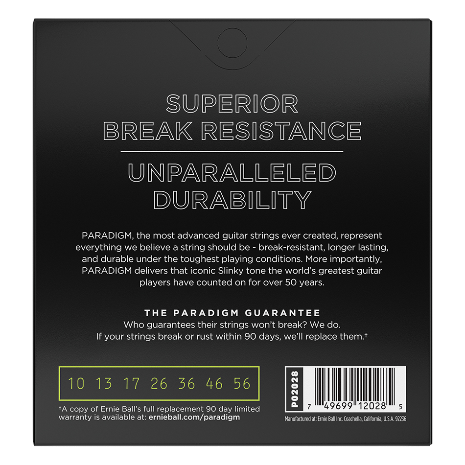 Ernie Ball Paradigm 2028 Regular Slinky 7-String 10-56 - Image 3