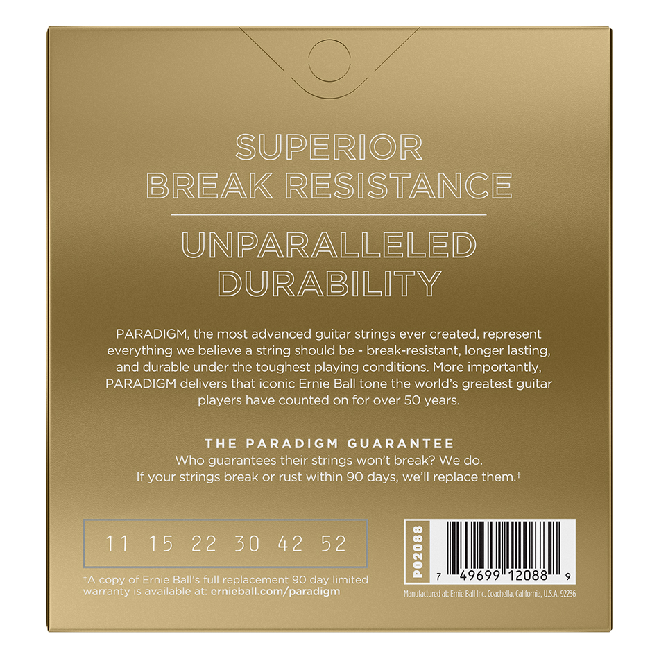 Ernie Ball Paradigm 2088 Light 80/20 Bronze 11-52 - Image 3
