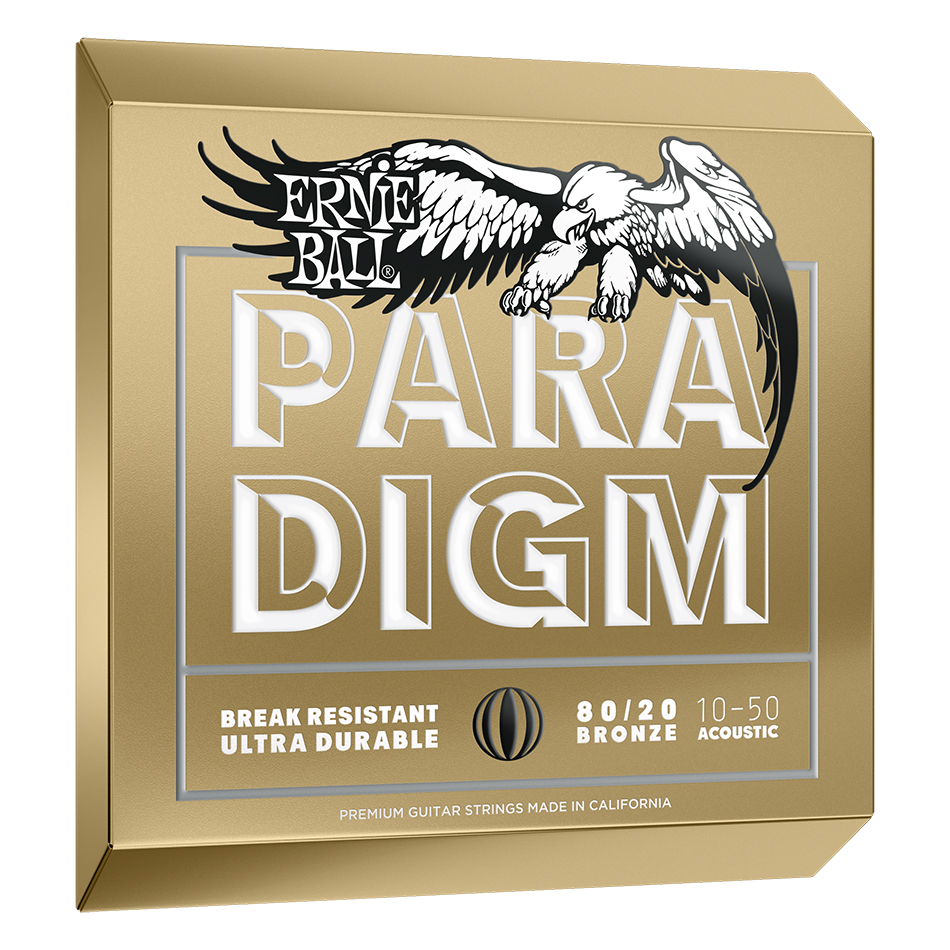 Ernie Ball Paradigm 2090 80/20 Bronze Acoustic 10-50 - Image 2