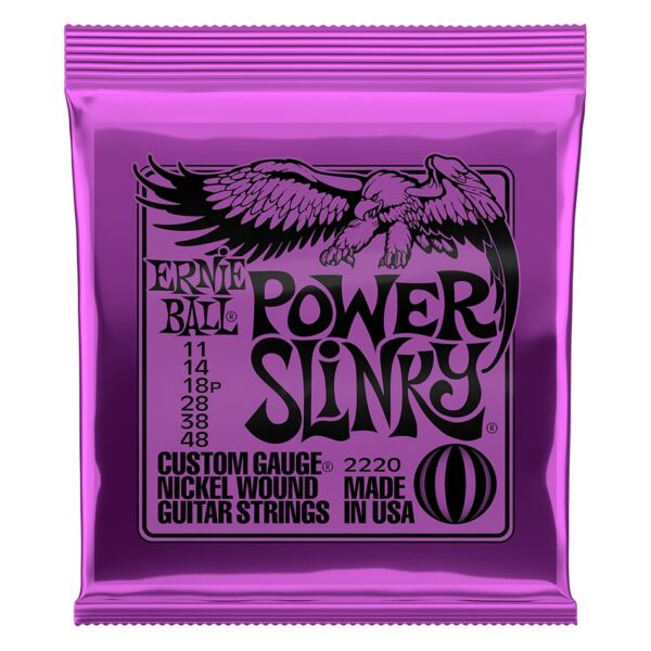 Ernie Ball Power Slinky Nickel Wound Electric Strings 2220
