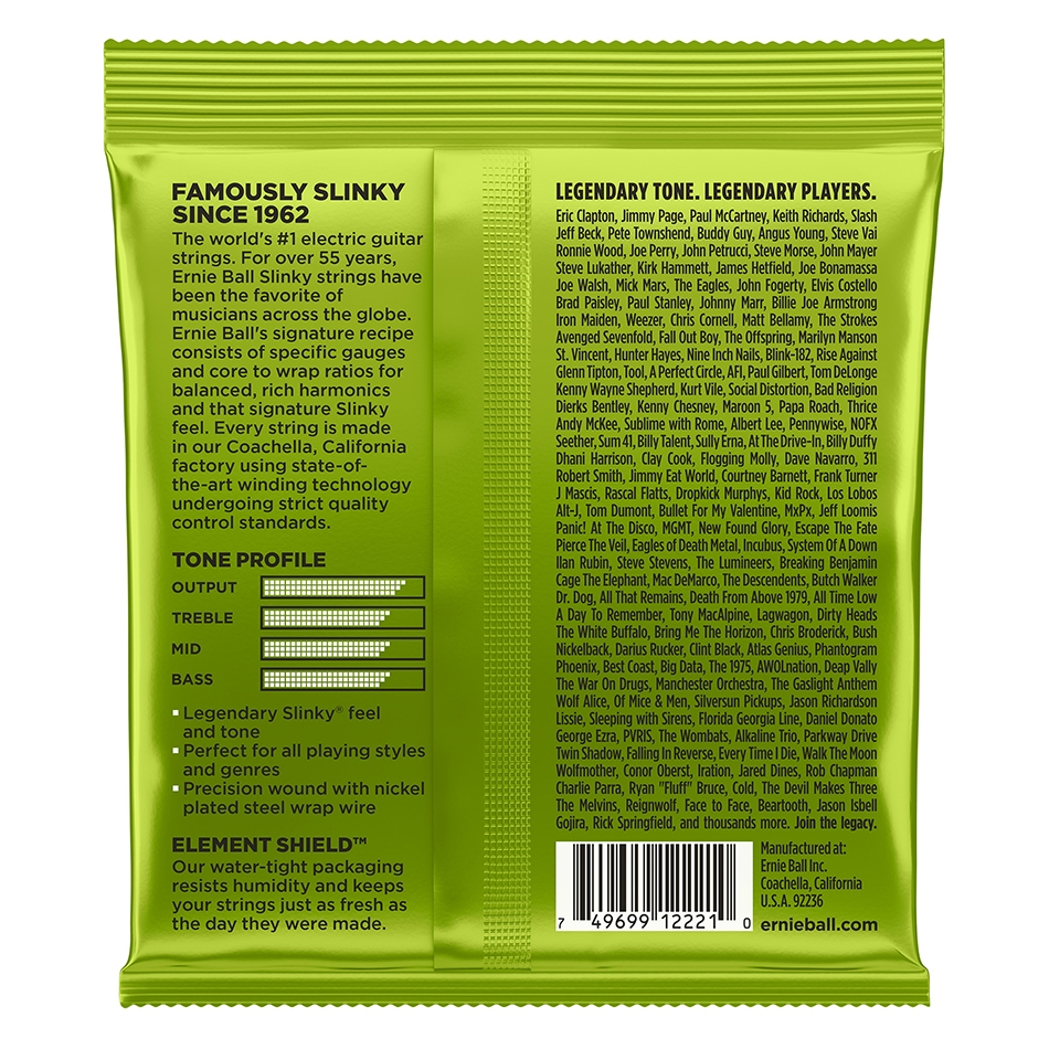 Ernie Ball Regular Slinky 2221 Nickel Strings – 3 Pack - Image 3