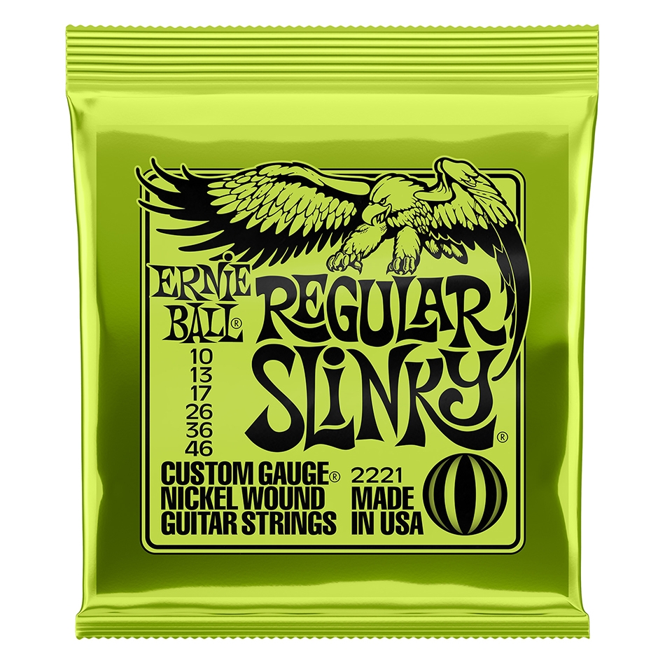 Ernie Ball Regular Slinky 9-42 Nickel Strings - 6 Pack - Image 2