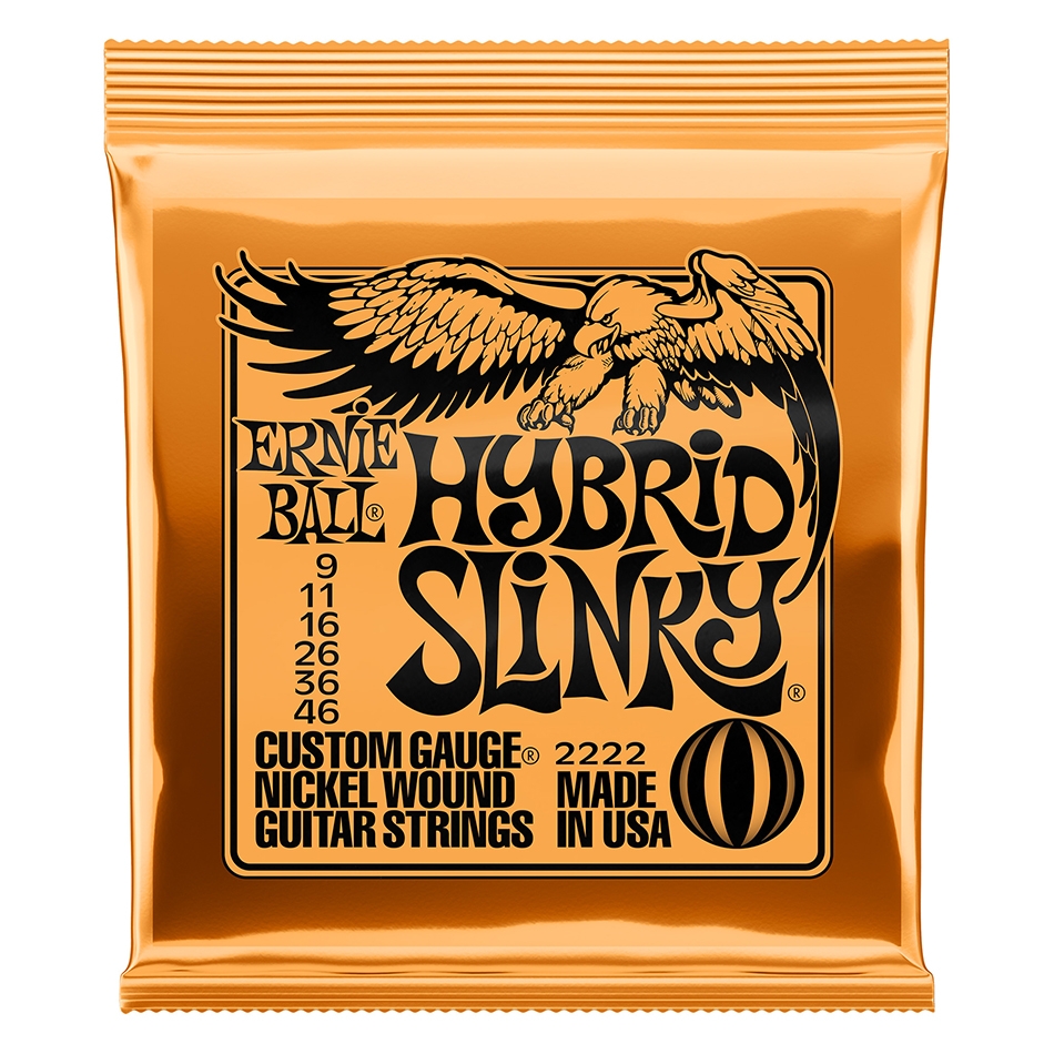 Ernie Ball Hybrid Slinky Nickel Wound 2222 - 6 Pack - Image 2