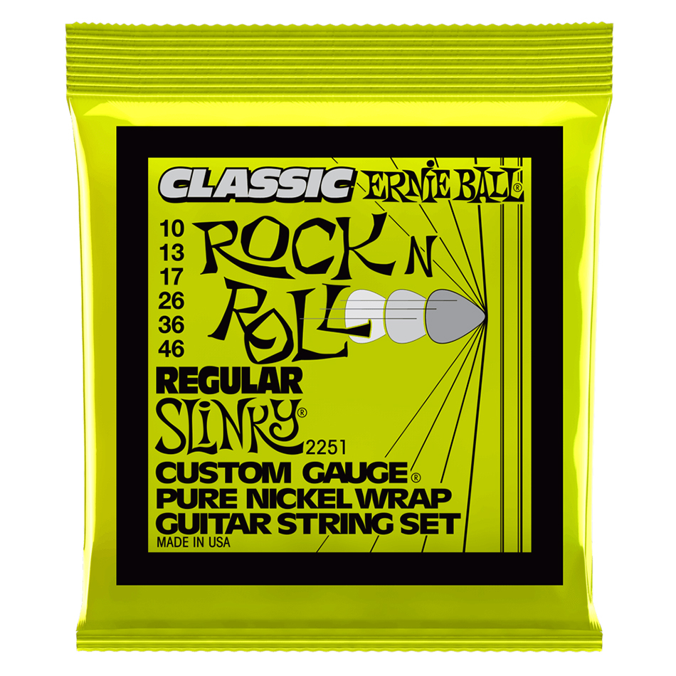 Ernie Ball Classic Regular Slinky 10-46 Set