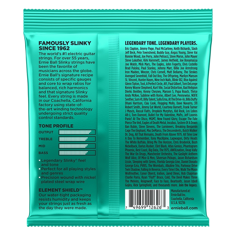 Ernie Ball Not Even Slinky Electric Strings (2626) - Image 2