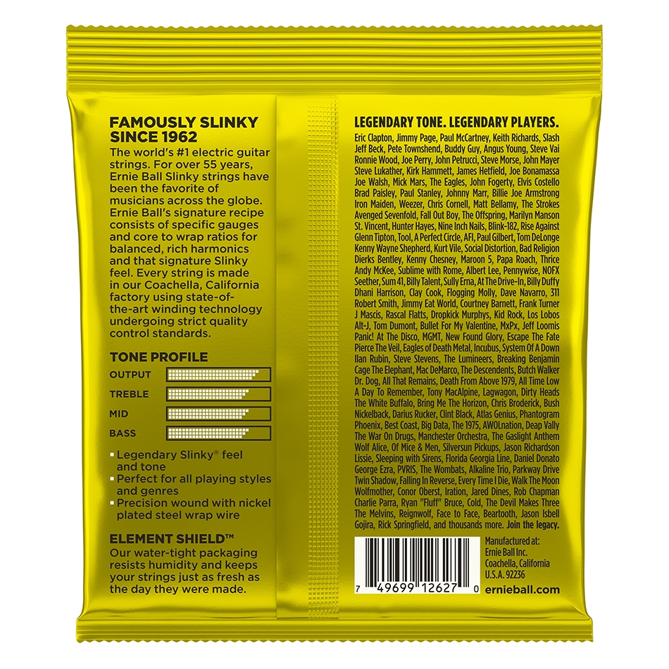 Ernie Ball Beefy Slinky Nickel Electric Strings (2627) - Image 2