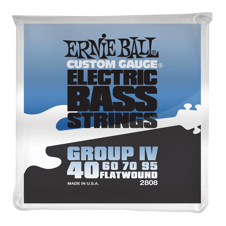 Ernie Ball Flatwound Bass Strings IV 45-95