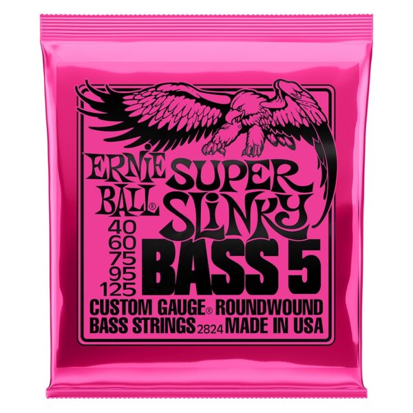 Ernie Ball Super Slinky Nickel Wound 5-String Bass (2824)