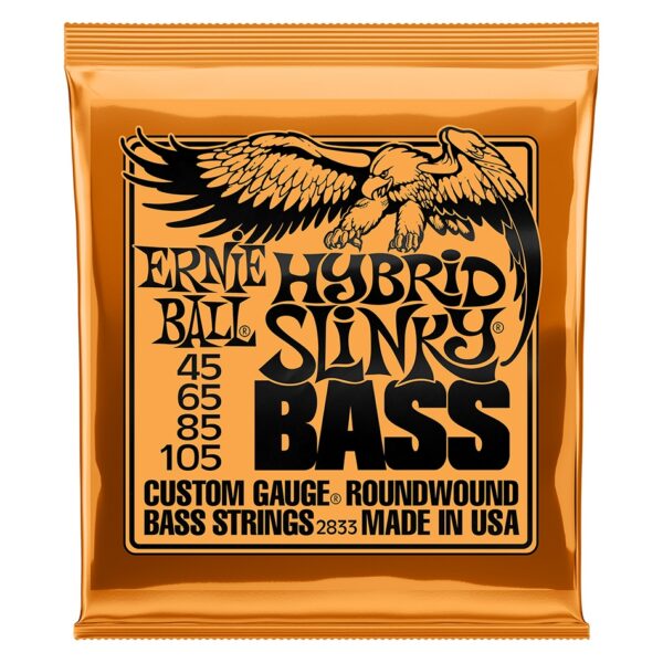 Ernie Ball Hybrid Slinky Nickel Bass Strings 2833