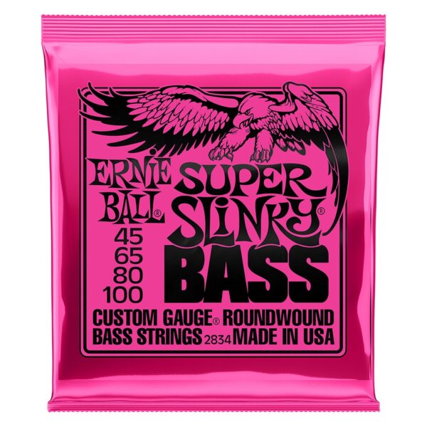 Ernie Ball Super Slinky Nickel Bass Strings 2834