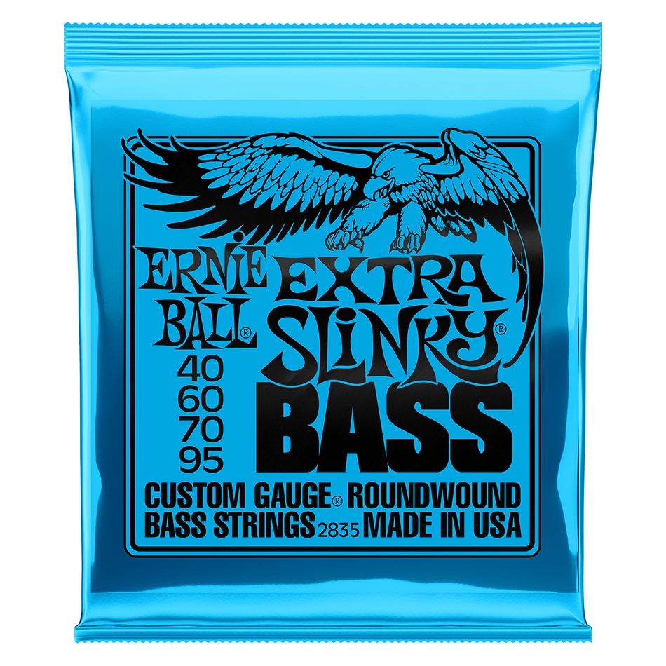 Ernie Ball Extra Slinky Nickel Bass Strings 2835