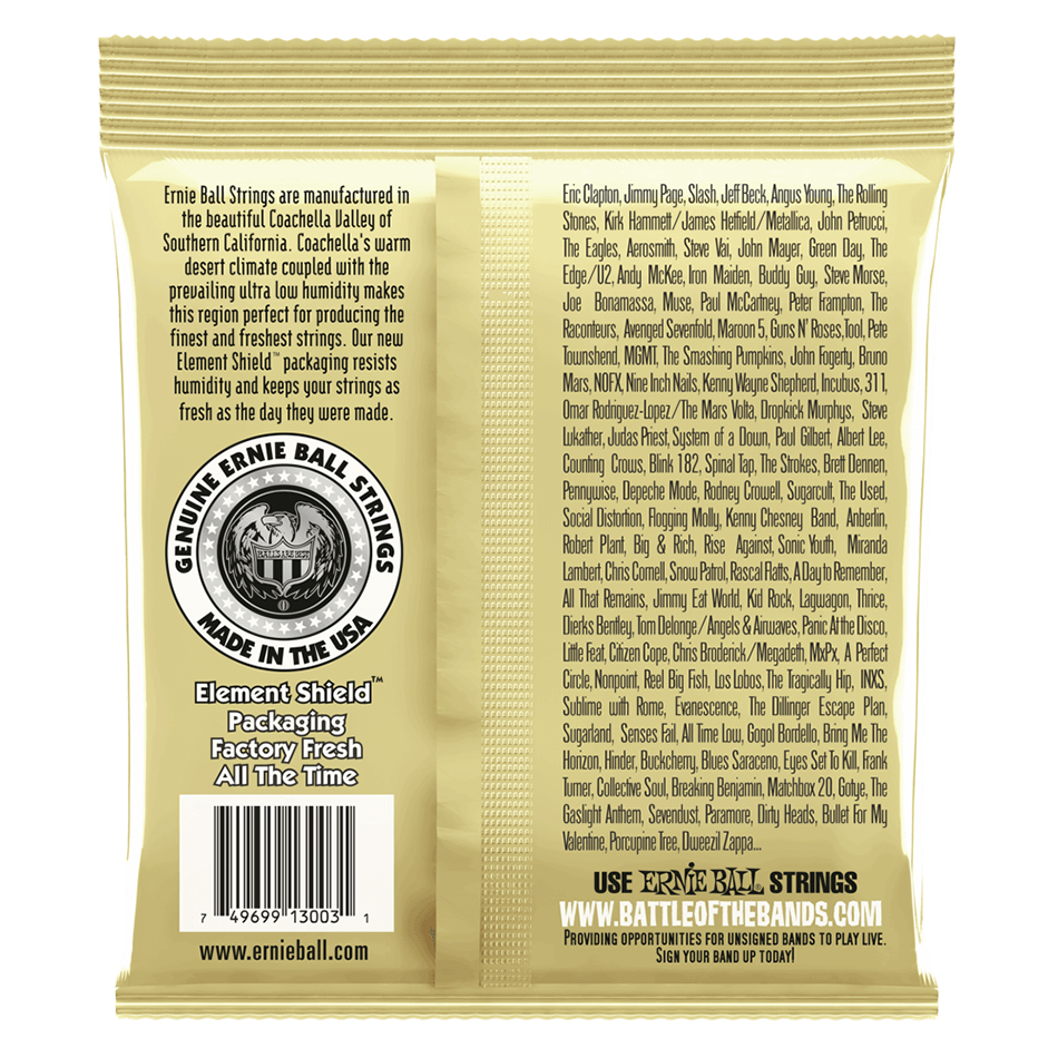 Ernie Ball Earthwood Med-Light 12-54, 3-Pack - Image 2