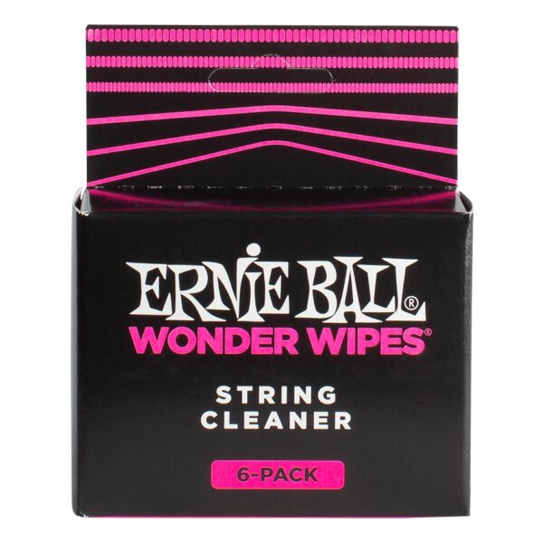 Ernie Ball Wonder Wipes String Cleaner, 6-Pack