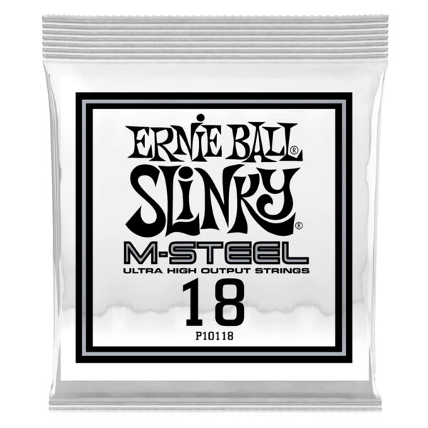 Ernie Ball .018 RPS M-Steel Plain Single String