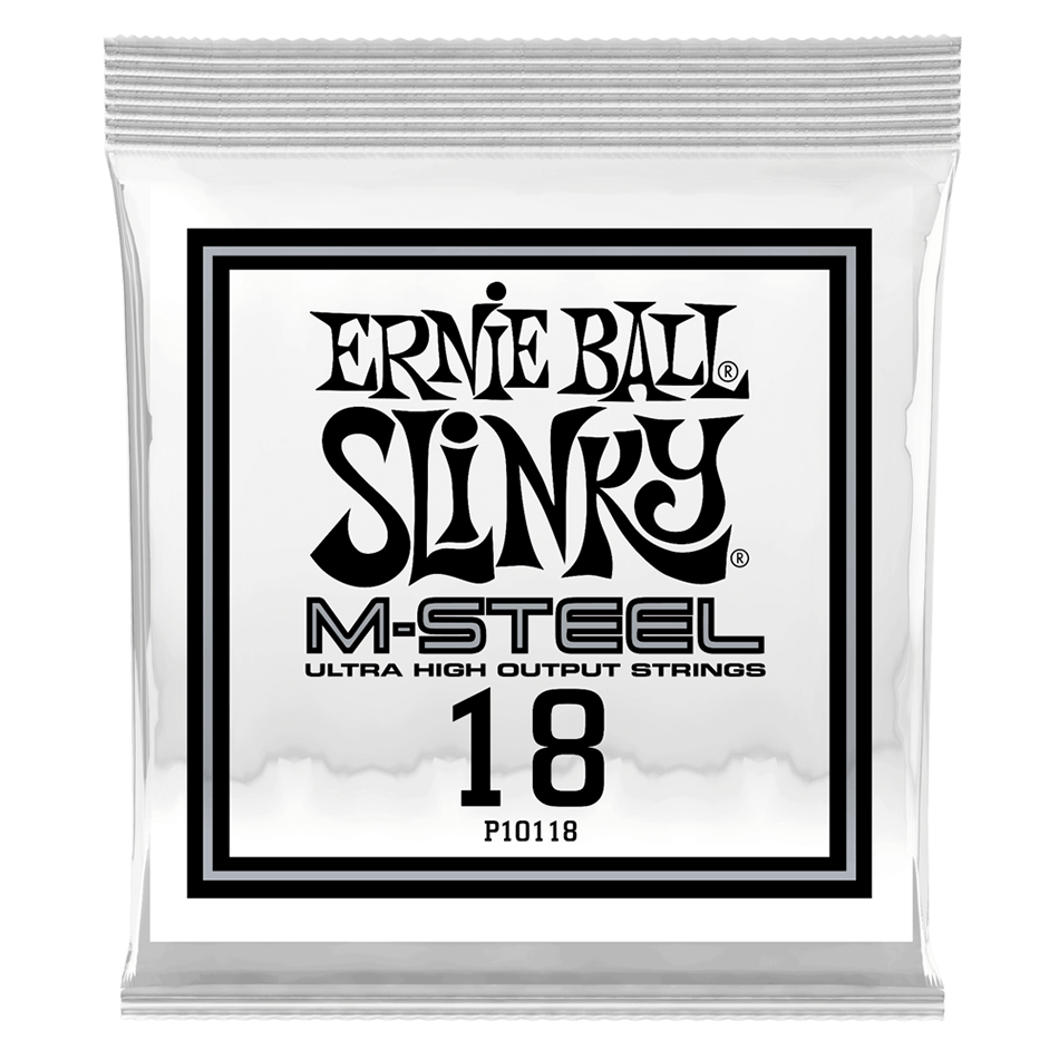 Ernie Ball .018 RPS M-Steel Plain Single String