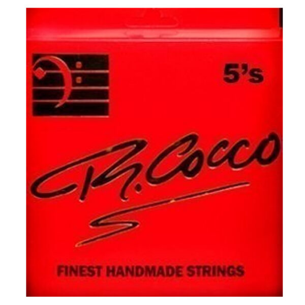 Richard Cocco RC5X Handmade SS Bass Strings 28-45-65-85-105