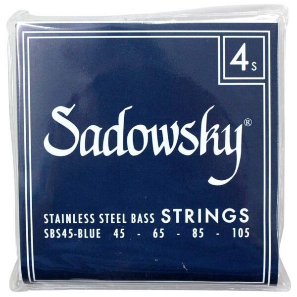 Sadowsky Blue SBS45B 5-String Bass Set 45-130T