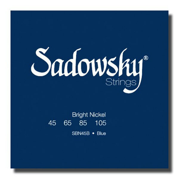 Sadowsky Blue Label 4-String Bass Set 45-105