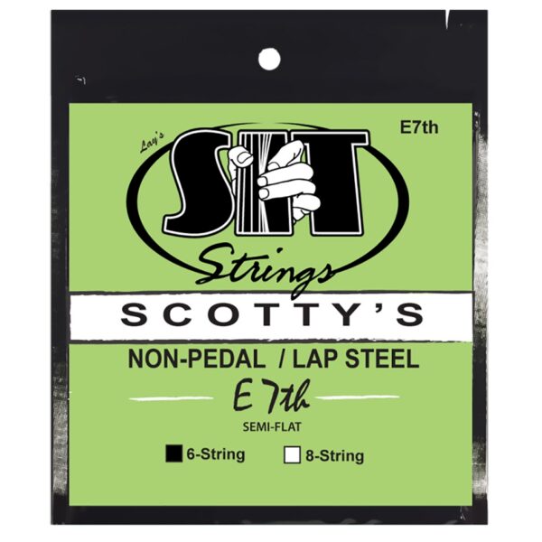 SIT Non-Pedal Lap Steel Strings, Semi Flat 6-String
