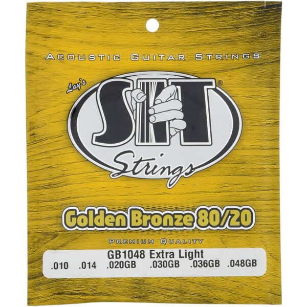 SIT Gold Bronze 80/20 Acoustic Strings - Extra Light