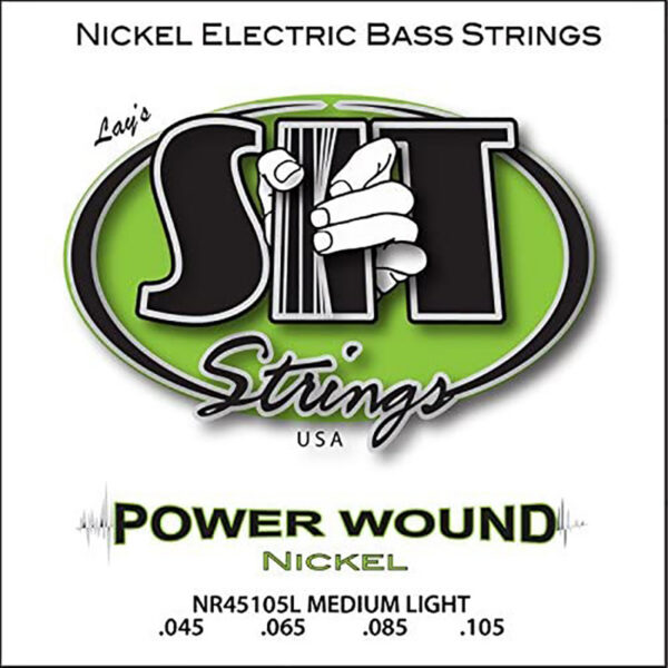SIT Power Wound Bass Strings - Long Scale, Med Light Nickel