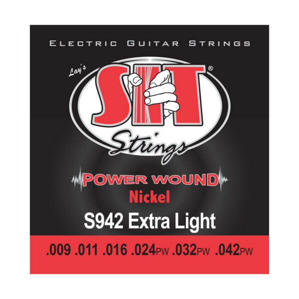 SIT Power Wound Nickel Electric Strings - Extra Light