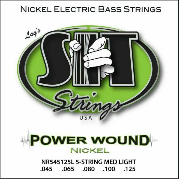 SIT Power Wound Long 5-String Bass Strings