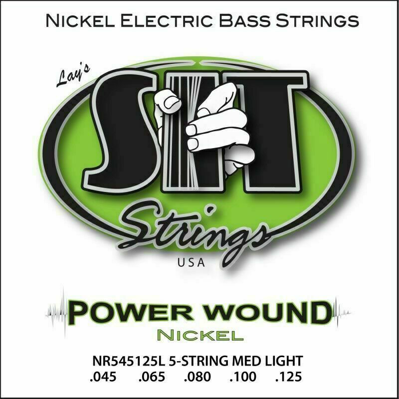 SIT Power Wound Long 5-String Bass Strings