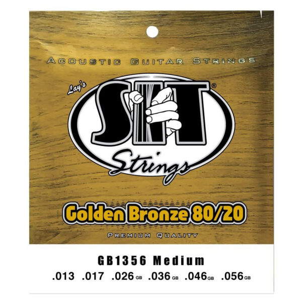 SIT GB1356 Golden Bronze 80/20 Acoustic Medium