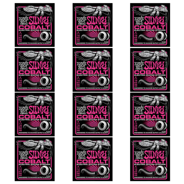 Ernie Ball Cobalt Super Slinky 2723 - 12 Pack