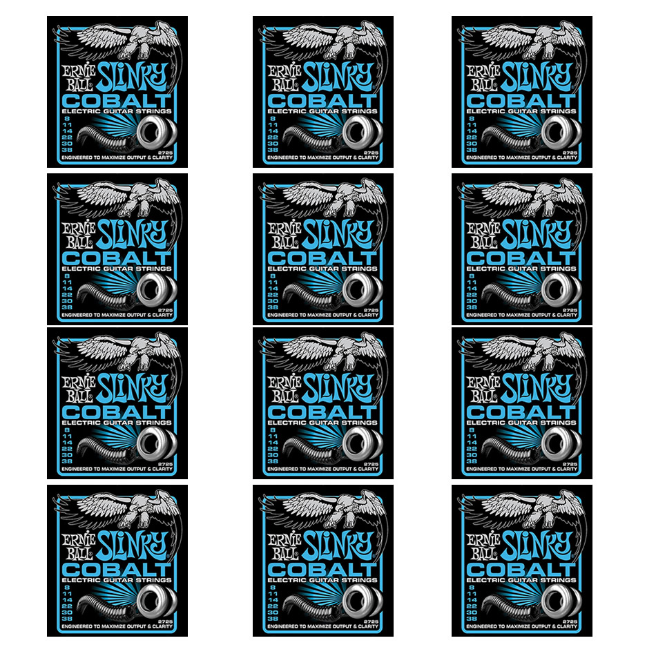 Ernie Ball Cobalt Extra Slinky Electric Strings 12-Pack