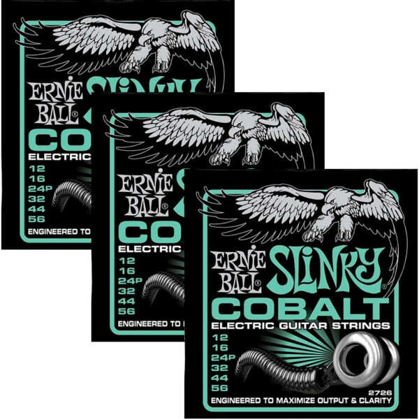 Ernie Ball Cobalt Not Even Slinky Strings – 3-Pack