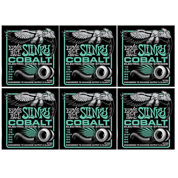 Ernie Ball Cobalt Not Even Slinky Strings – 6 Pack